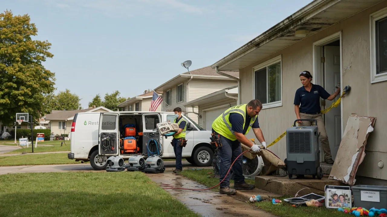 Water Damage Restoration in Lewisville, TX near me